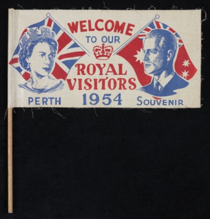 the queen australian tour 1954